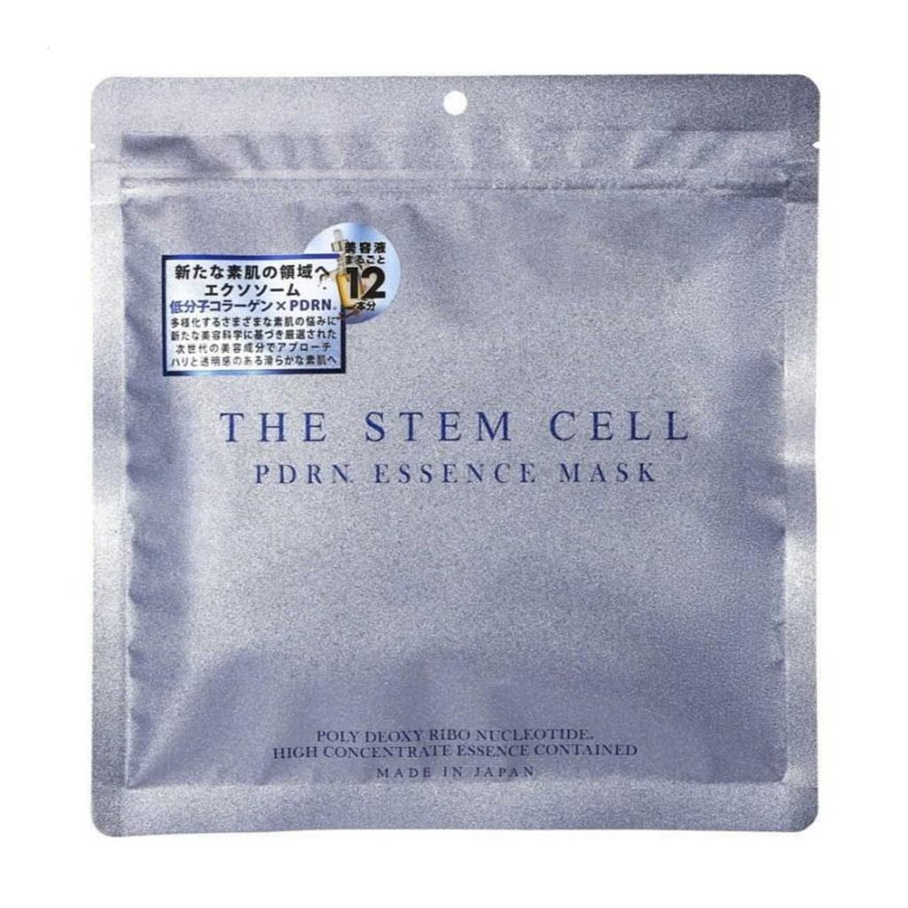 Тканинна маска для обличчя Kor Japan The Stem Cell PDRN Essence Mask з PDRN та екзосомами, 30 шт